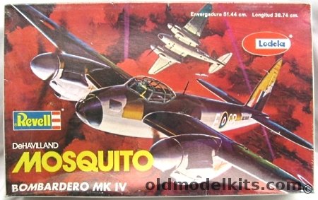 Revell 1/32 Mosquito Mk IV Bomber Lodela Issue, H180 plastic model kit